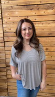 The Penelope V-Neck Relaxed Top