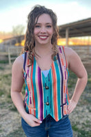 Serape Vest