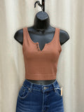 Lizeth Buttoned Tank