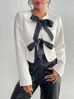 Bow Long Sleeve Top
