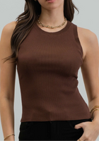 Sleeveless Knit Top