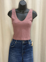 Vanessa Lightly Ribbed Tank