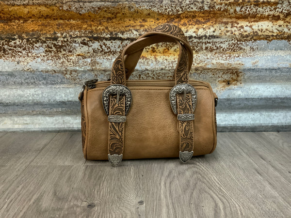 MW Mini Barrel Crossbody Bag