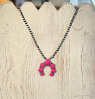 Squash Blossom Choker Western Pendant Necklace