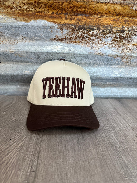 YEEHAW Two-Tone Embroidered Trucker Hat