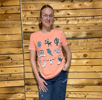 WILD N WEST Mineral Wash Tee