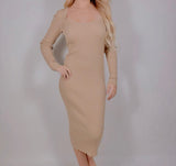 Scallop Rib Knit Dress
