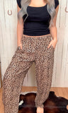 Leopard Flowy Pants