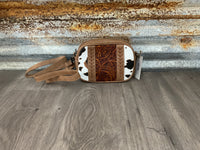 MW Animal Print Tooled Crossbody