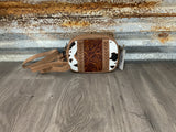 MW Animal Print Tooled Crossbody