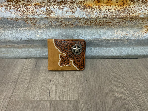 Lonestar Mens Bifold Wallet