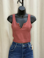 Lizeth Buttoned Tank