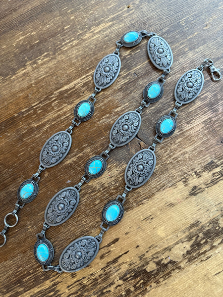 Southwestern Medallion Concho Belt