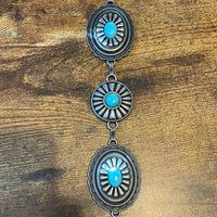 Circle & Oval Concho Belt