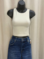 Haven high neck seamless crop