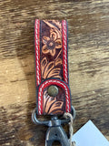 Tooled Leather Keychains