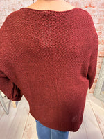 Wryn wine sweater