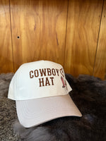 Cowboy Hat Embroidery Trucker Hat