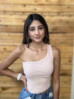 Lina One Shoulder Crop