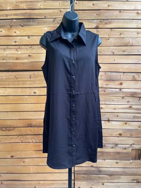 Black Western Dress