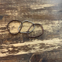 4mm Navajo Bead Bracelet