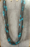 Rustic Couture Beaded Necklace