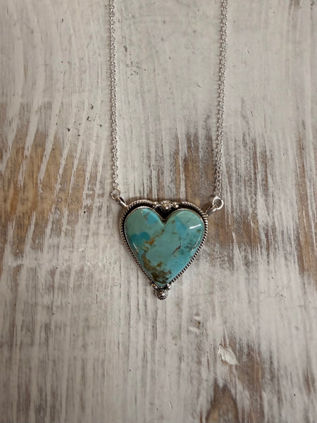 Kingman Heart Necklace