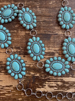 All Metal Color Concho Belts