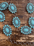 All Metal Color Concho Belts