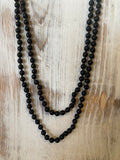 Polished Bead Necklace