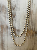 Polished Bead Necklace