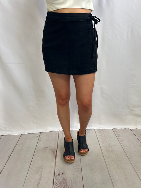 Judy Blue Black Tie Skort