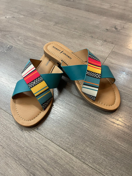 Serape Sandals