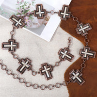 Cross Concho Belt