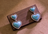 Wrangler Heart Dangling Earrings