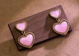 Wrangler Heart Dangling Earrings