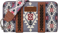 Wrangler Aztec Print Wallet