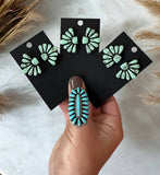 Concho Stud Earrings