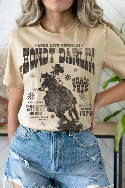 HOWDY DARLIN Long live Cowgirls