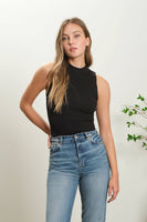 Sleeveless Knit Top