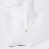 Gold Plated heart Pendant Necklace