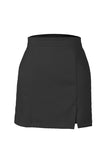 Faux Suede Mini Skirt