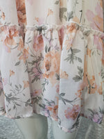 Orange Flower Dress