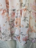 Orange Flower Dress