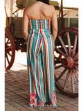 Serape Floral Jumpsuit