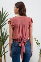 Scallop Lace Trim Top