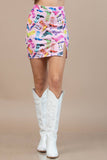 Boots Party High Waist Mini Skirts
