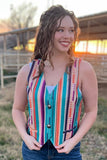Serape Vest