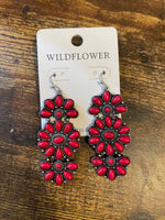 Red Stud Earring Collection