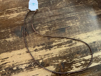 4mm Navajo Pearl Necklace